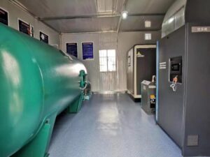 generator oksigen dengan tabung penyimpanan besar