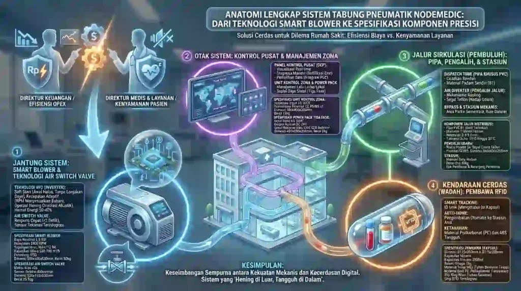 visualisasi teknologi pneumatic tube