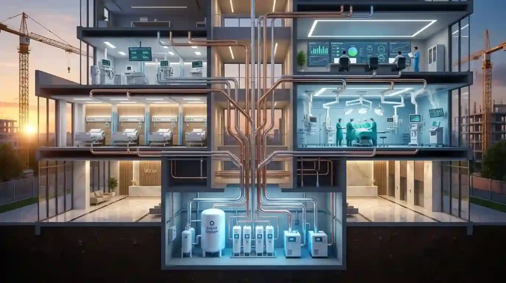 peran penting gas medis dalam sistem rumah sakit yang lebih modern