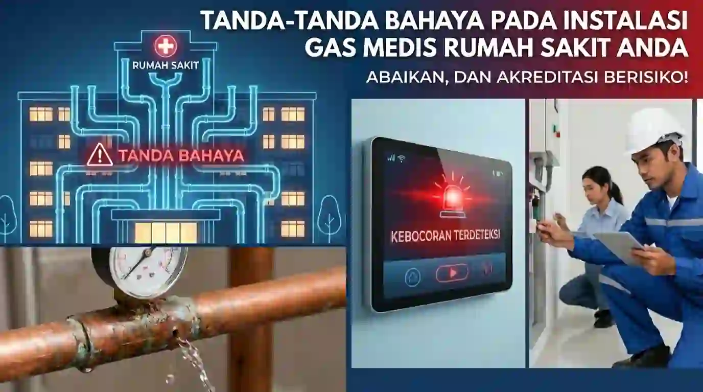 tanda bahaya saat gas medis sudah waktunya dilakukan perbaikan