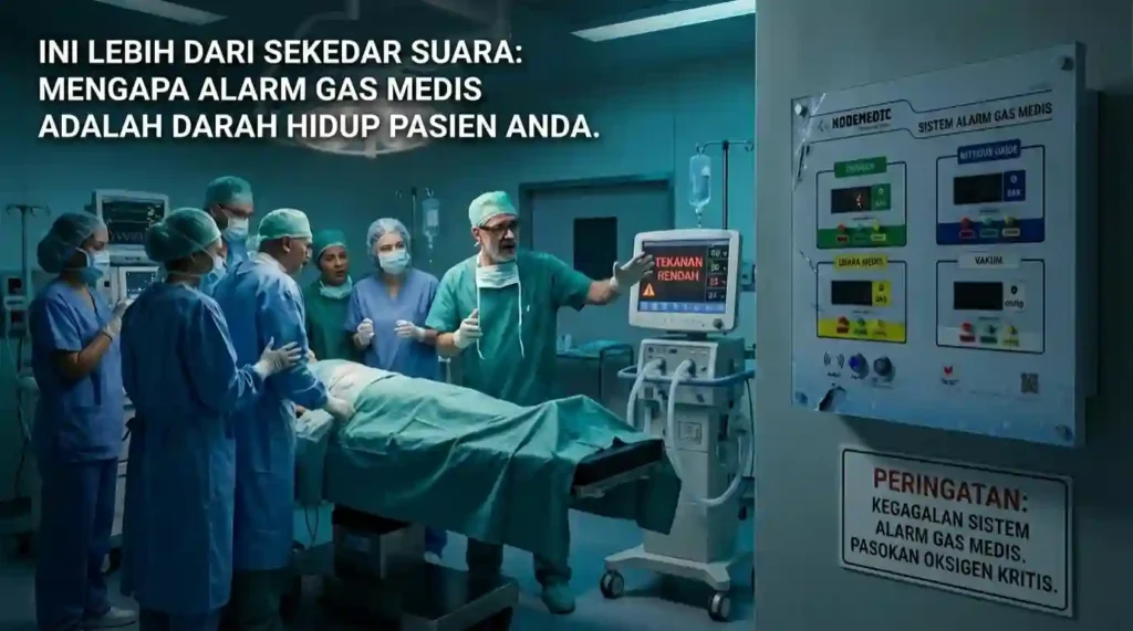 peran alarm gas medis demi keselamatan pasien dan rumah sakit