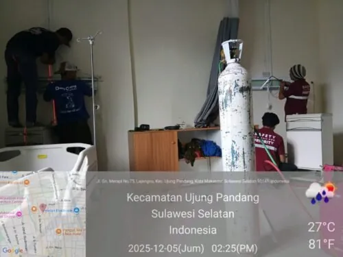 instalasi gas medis KRIS