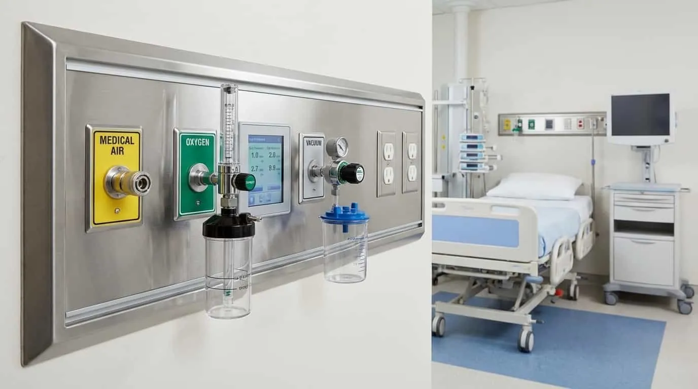 fungsi utama medical wal outlet