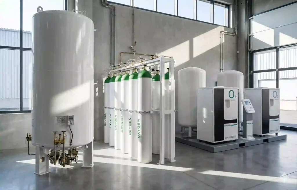 Perbandingan Sentral Oksigen