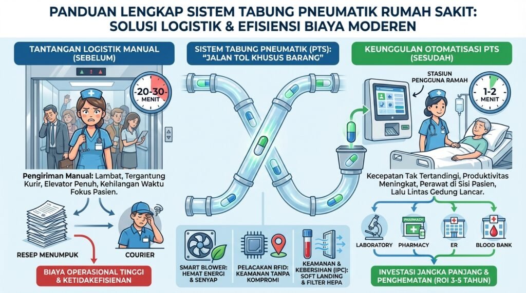visualisasi pnuematic tube