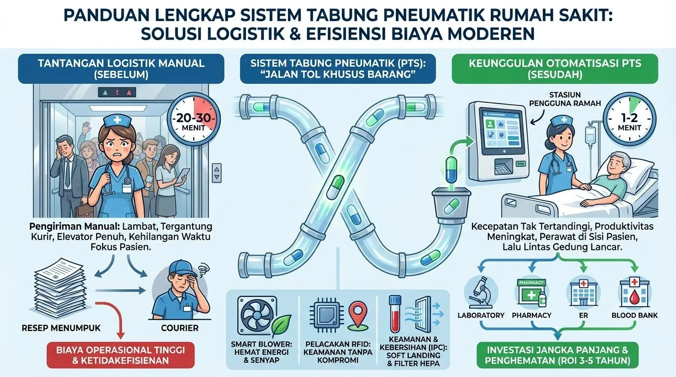visualisasi pnuematic tube