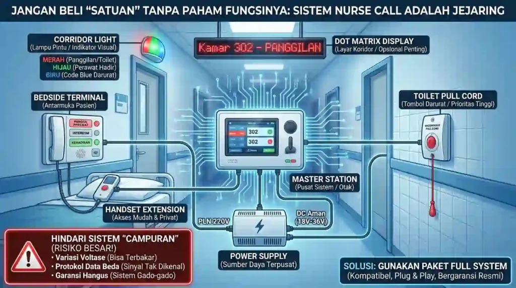 visualisasi komponen penting nurscall